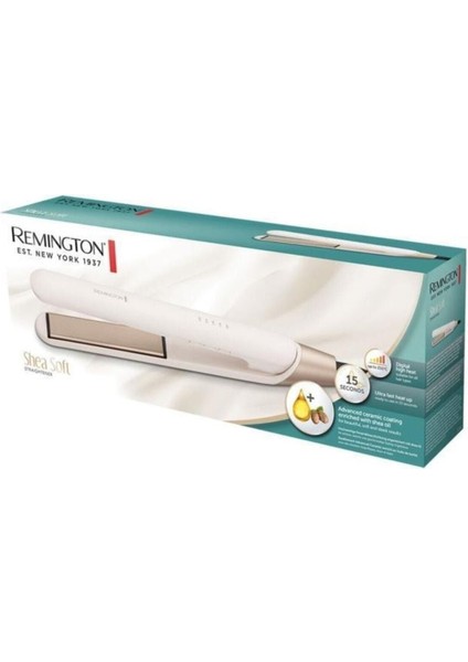 S4740 Shea Yağlı Seramik Kaplamalı Saç Düzleştirici, Yumuşak ve Parlak Saçlar Için