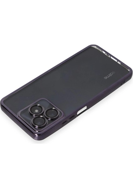 Realme C53 Kılıf Razer Lensli Silikon - Mor Arbkd modelleri
