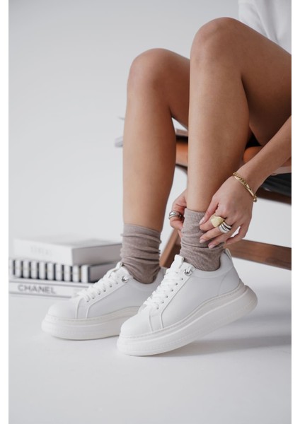 Freya Premium Beyaz Kadın Sneaker