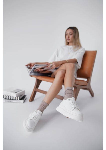 Freya Premium Beyaz Kadın Sneaker fırsatları
