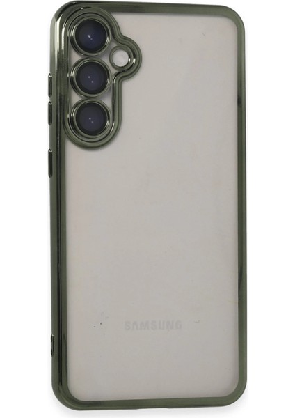 Samsung Galaxy S23 Fe Kılıf Razer Lensli Silikon - Yeşil Arbkd