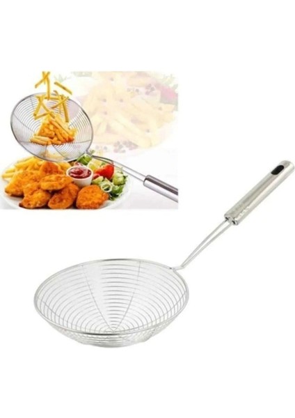 Lüks Paslanmaz3 Parça Patates Ezici + Jülyen Soyacak + Süzgeçli Kevgir Seti fırsatları