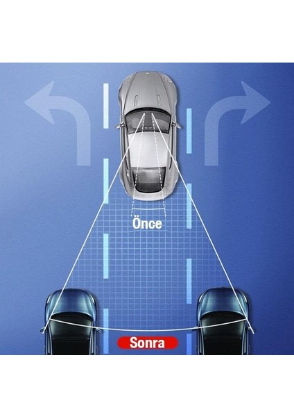 Zhltools SD-2415 Kavisli Dışbükey Geniş Açılı Araç Dikiz Aynası 299X90MM fırsatları