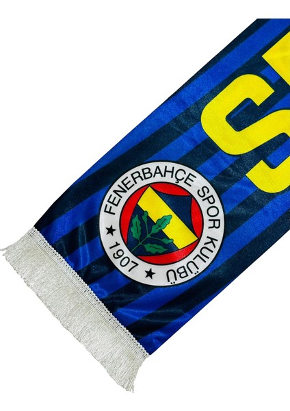 Orijinal Lisanslı Sen Çok Yaşa Saten Şal Atkı