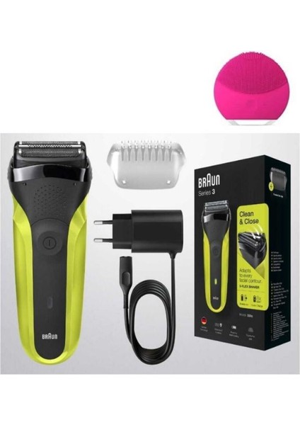 Pürüzsüz ve Kablosuz Hareketli Traş Makinesi Yeni 3 Serisi Şık ve Kullanım