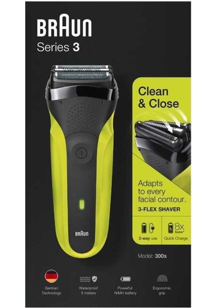 Pürüzsüz ve Kablosuz Hareketli Traş Makinesi Yeni 3 Serisi Şık ve Kullanım