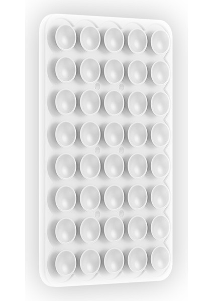 Kare Öpücüklü 02 Fosforlu Silikon Telefon Tutucu