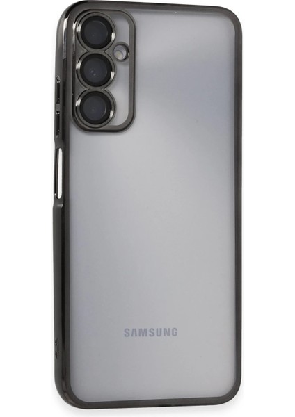 Samsung Galaxy A05S Kılıf Razer Lensli Silikon - Siyah Arbkd