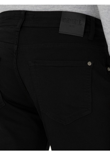 Erkek Siyah Slim Fit Jean Pantolon 50292910-VR046