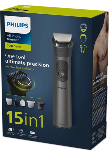 Tüm Bakım 15'li Erkek Bakım Kiti (Saç Sakal Vücut) Beyaz