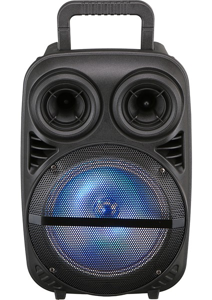 Zore Pk-15 Fm Radyolu Mikrofonlu Rgb Tws 8 Inç Stereo Bass Kablosuz Karaoke Hoparlör fırsatları
