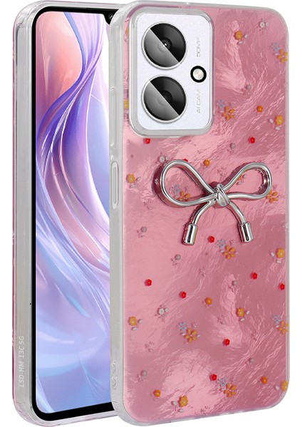 Xiaomi Poco C65 Uyumlu Kılıf Kamera Korumalı Figürlü Zore Ponti Silikon Kapak