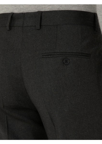 Erkek Yeşil Slim Fit Kumaş Pantolon 50292514-VR054