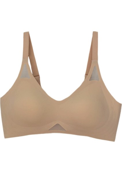 Kadın Silikonlu Lazer Kesim Sütyen B Cup BGL-ST04721