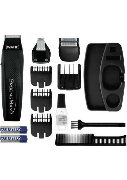 Şık ve Erkek Bakım Kiti Siyah Seçeneği ile Set Halinde