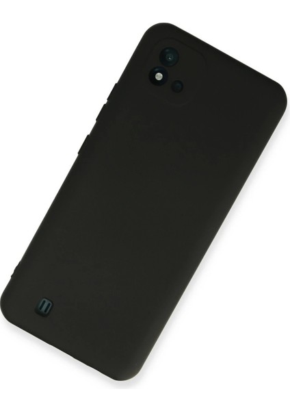 Realme C11 2021 Kılıf Nano Içi Kadife Silikon - Siyah Arbkd fiyatları