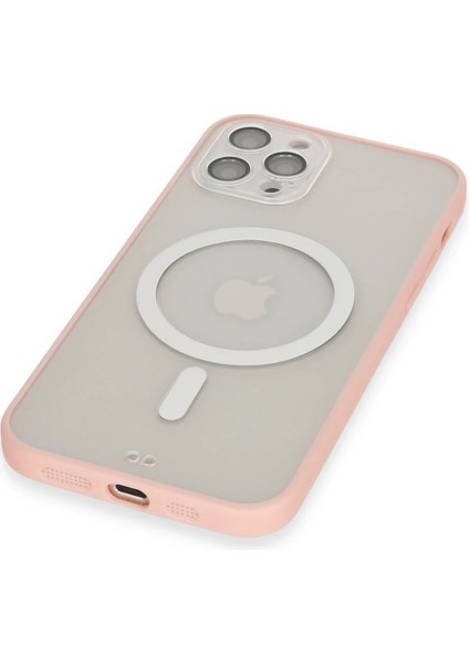 Iphone 12 Pro Max Kılıf Grand Magneticsafe Kapak - Pembe Arbkd fırsatları