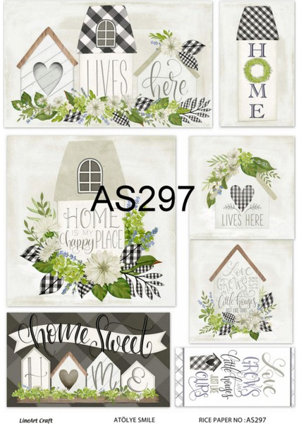 Pirinç Dekopaj Rice Paper AS297