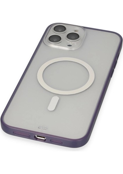 Iphone 14 Pro Kılıf Grand Magneticsafe Kapak - Mor Arbkd fırsatları