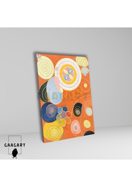 Tekli Dikey Kanvas Tablo Ünlü Eserler Hilma Af Klint The Ten Largest Youth fiyatları