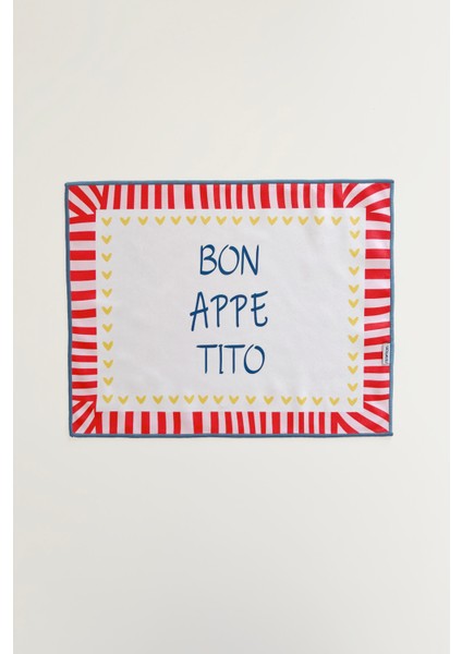 Etnik, Marin, Desenli, Dijital Baskılı, Renkli, Kenar Biyeli Amerikan Servis 35X45 cm (1 Adet) modelleri