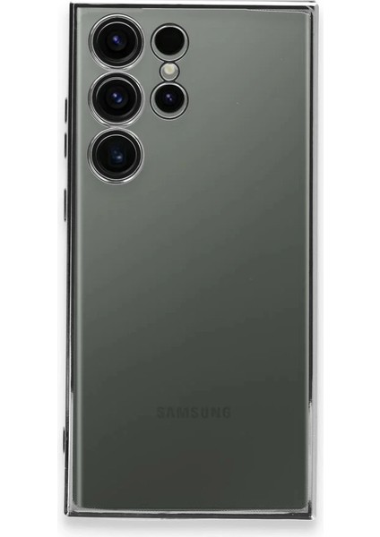 Samsung Galaxy S24 Ultra Kılıf Razer Lensli Silikon - Mor Arbkd