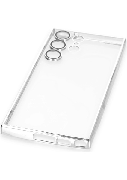 Samsung Galaxy S24 Ultra Kılıf Razer Lensli Silikon - Mor Arbkd indirimleri