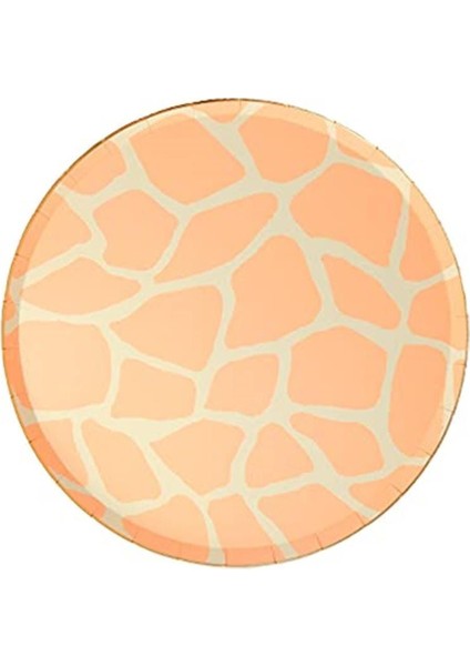 Turuncu 8'li Büyük Tabak Seti, Şık ve Kullanışlı Ev Sofraları Için Ideal modelleri