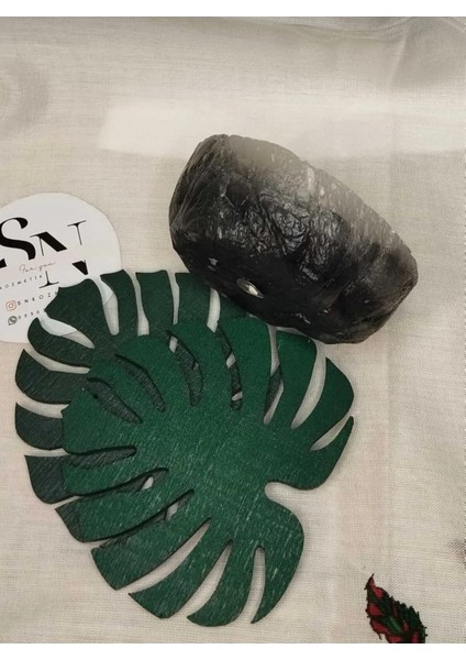 Sitrin Taş Görünümlü Turuncu Renkli Kokusuz Mum 9,5cm x 4cm modelleri