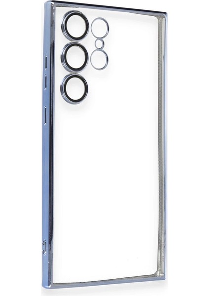 Samsung Galaxy S24 Ultra Kılıf Razer Lensli Silikon - Gold Arbkd fiyatları