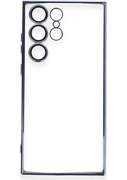 Samsung Galaxy S24 Ultra Kılıf Razer Lensli Silikon - Gold Arbkd modelleri