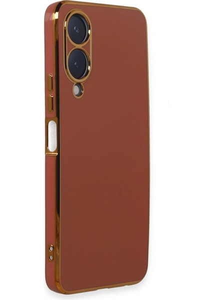 Vivo Y17S Kılıf Volet Silikon - Kırmızı Arbkd fiyatları