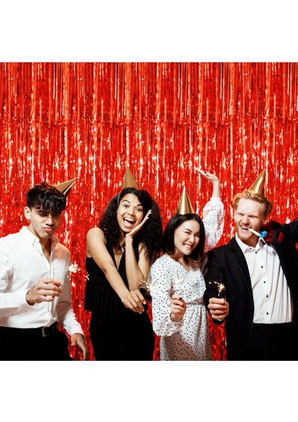 Renkli Metalize Arka Fon 100X200CM, Canlı ve Şık Fotoğraf Arka Planı