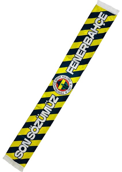 Orijinal Lisanslı Son Sözümüz Fenerbahçe Saten Şal Atkı modelleri