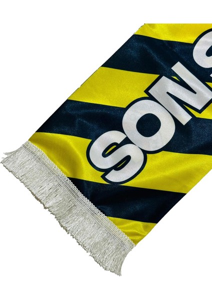 Orijinal Lisanslı Son Sözümüz Fenerbahçe Saten Şal Atkı