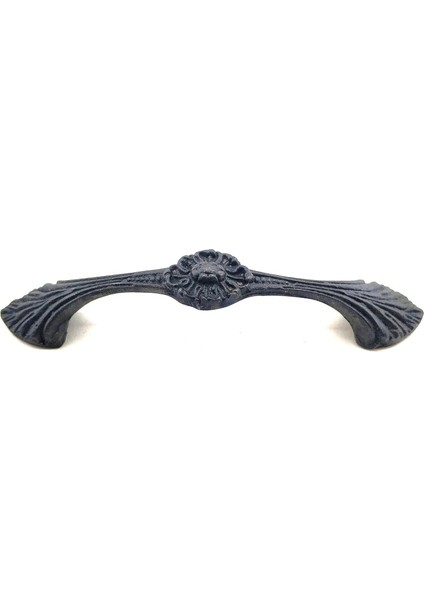 Antika Tarz Dekoratif Pirinç Göz Mobilya Kulbu - 21X127 Mm, Oksit