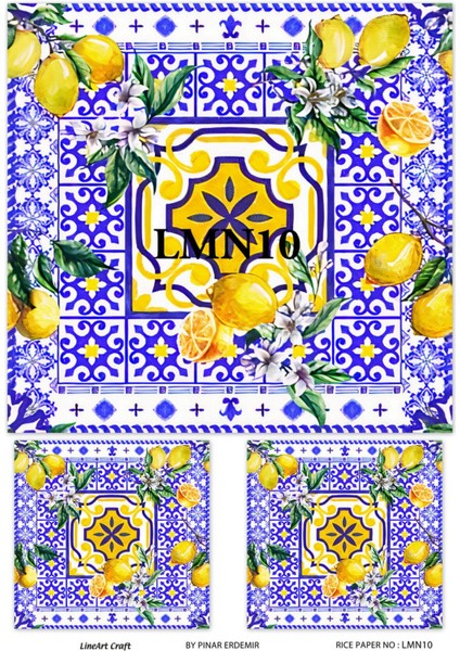 Pirinç Dekopaj Rice Paper LMN10