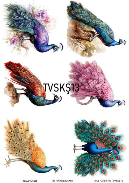 Pirinç Dekopaj Kağıdı Tvskş13