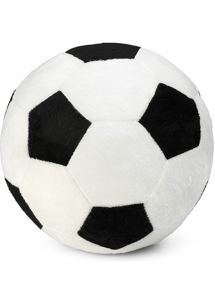 Çocuklar Için Dolgulu Siyah Beyaz Futbol Topu Peluş Yastık modelleri