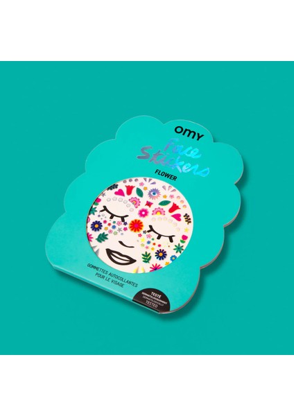Face Stickers - Flower (Yüz İçin Sticker)