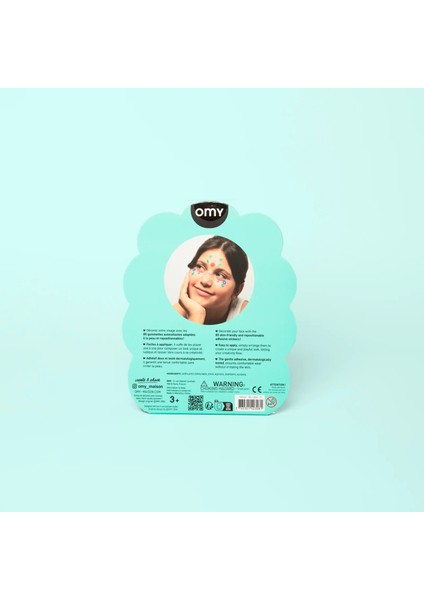 Face Stickers - Flower (Yüz İçin Sticker) fırsatları