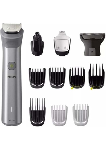 Çok Fonksiyonlu Erkek Bakım Seti Series 5000 Şık Beyaz