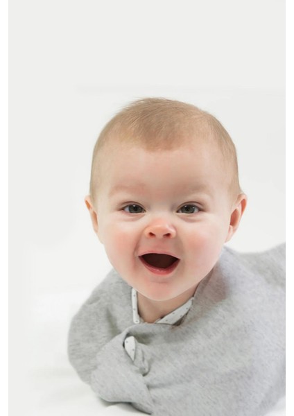 %100 Organik Pamuk Yumuşacık Dokulu Bebek Kundak - Eldiven Manşetli Fermuarlı Uyku Tulumu