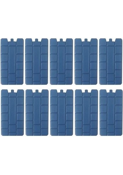 Zhltools Buz Aküsü Buz Kasedi Ice Box Soğuk Zincir Soğutucu Soğuk Tutucu Buz Aküsü 10 Lu Set