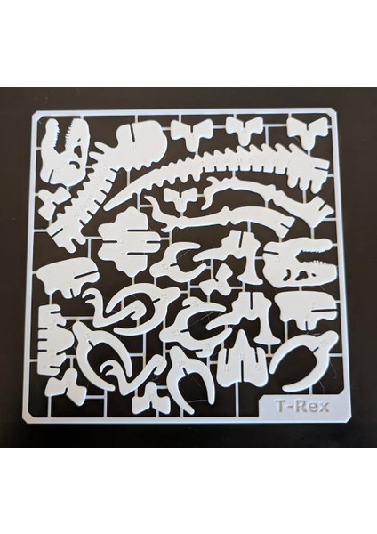 T-Rex Skeleton Kit Card Dinazor Puzzle fiyatları