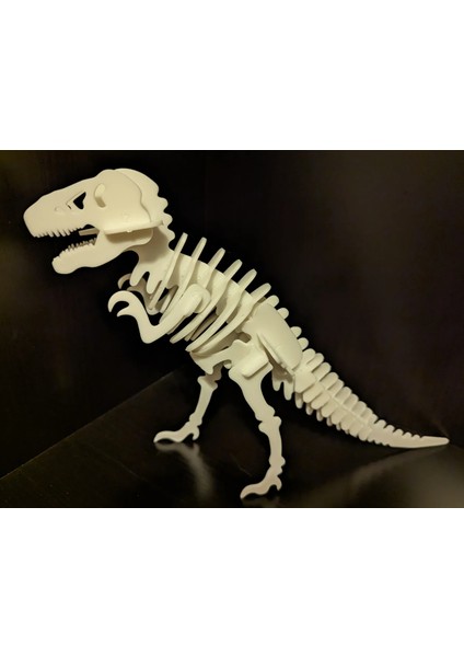 T-Rex Skeleton Kit Card Dinazor Puzzle modelleri