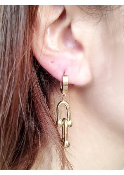 Ladybirdbujiteri Sallantılı Tifany Çelik Küpe modelleri