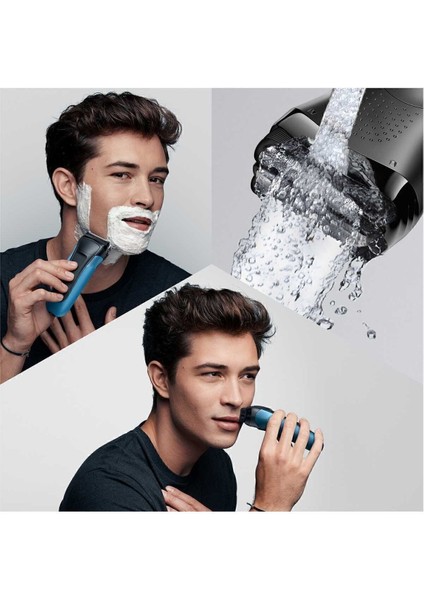 3’ü Bir Arada Sakal Şekillendirme ve Kesme Makinesi Esnek Bıçaklı Islak ve Kuru Kullanım fiyatları