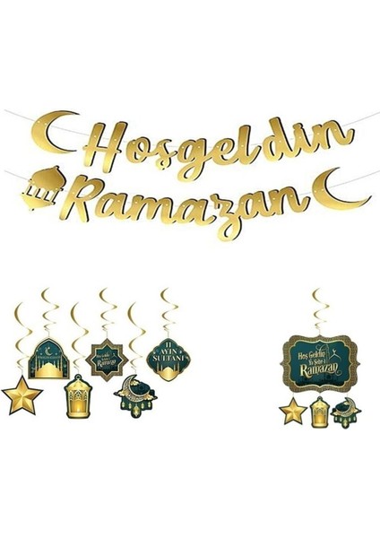 Renkli Ramazan Süslemeleri, Hoşgeldin Teması ile Kutlamalara Neşe Katın