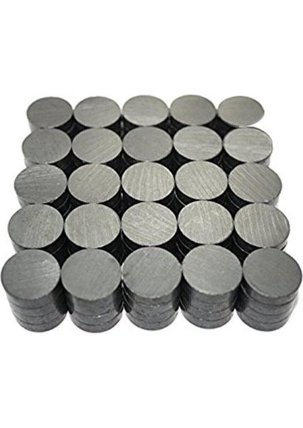 Siyah 70'li Mıknatıs, 14X3 Mm, Güçlü Manyetik Özelliklerle Kullanıma Uygun